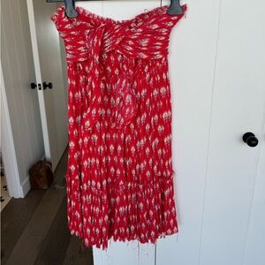Free people strapless dress